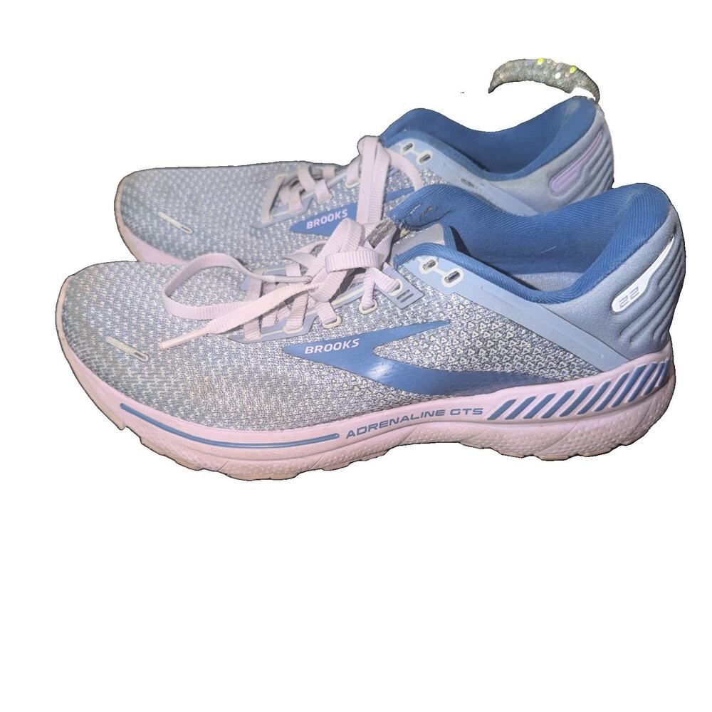 Brooks Womens Adrenaline GTS 22 1203531B589 Purple Running Shoes Size 9.5 SRE
